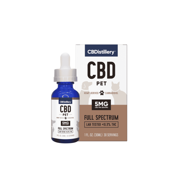 Full Spectrum Pet CBD Oil Tincture 150mg