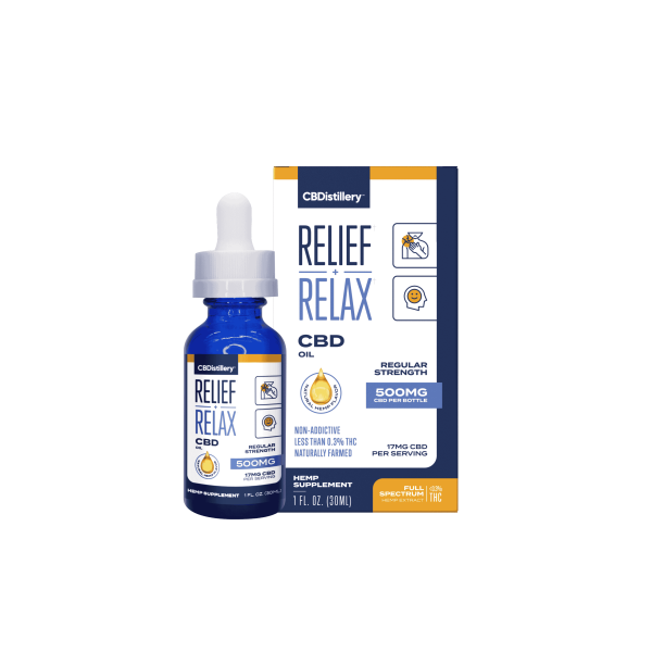 Full Spectrum CBD Oil Tincture 500mg