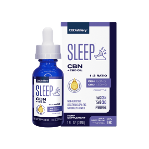 Full Spectrum CBN+CBD 1:3 Tincture 150mg CBN + 450mg CBD